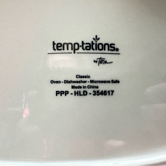 Temp-Tations By Tara 14” Oval “Best Things In Life Are Shared” Platter Tray - Picture 6 of 8